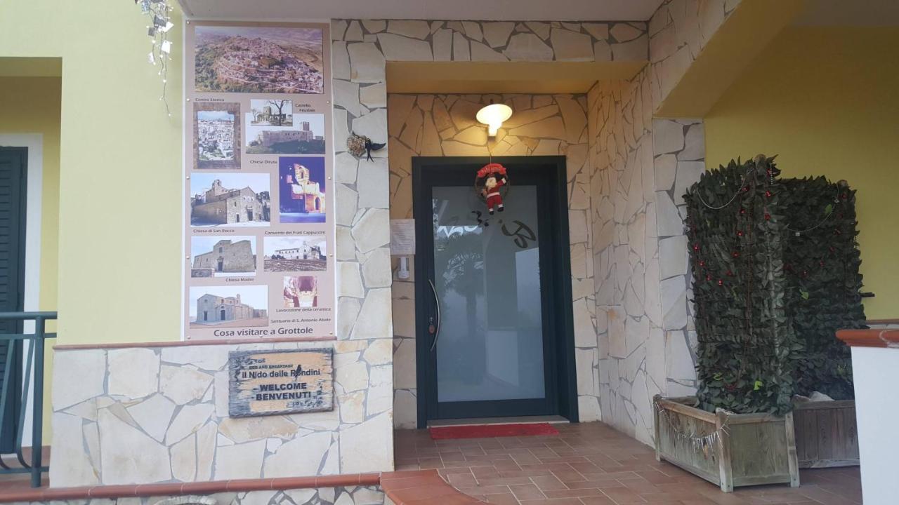Il Nido Delle Rondini Bed & Breakfast Grottole Bagian luar foto